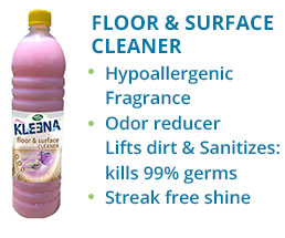 kleena floor description