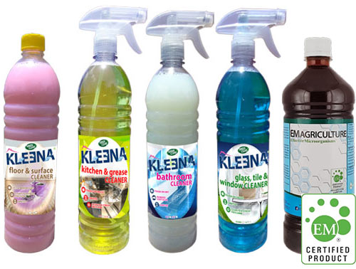 Green Clean Products Bottles 2